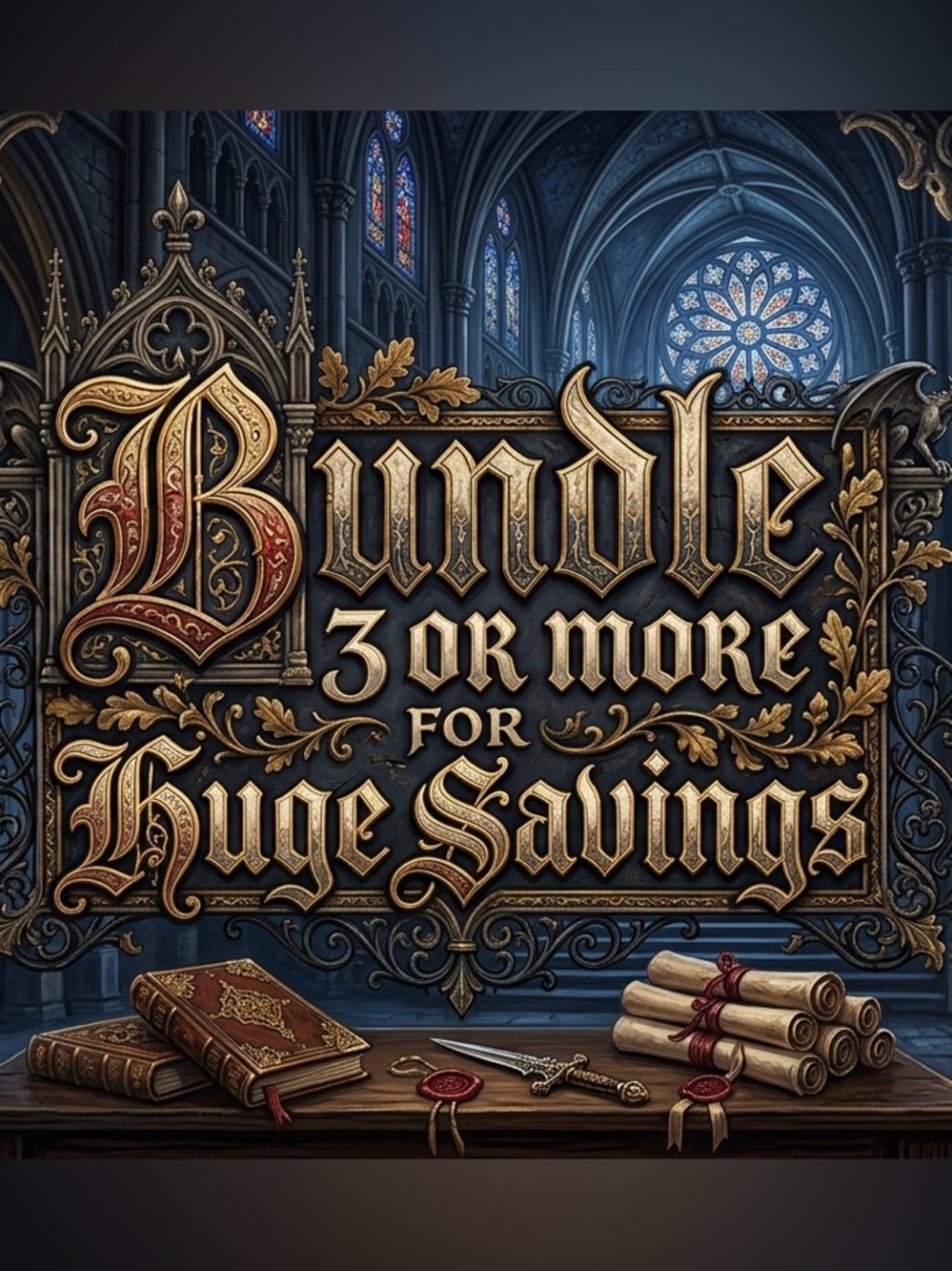 Bundle 3 or More for Huge Savings!